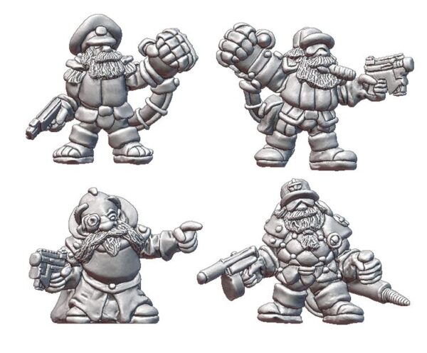 Space Dwarfs Heros (3D-Printed) - Image 2
