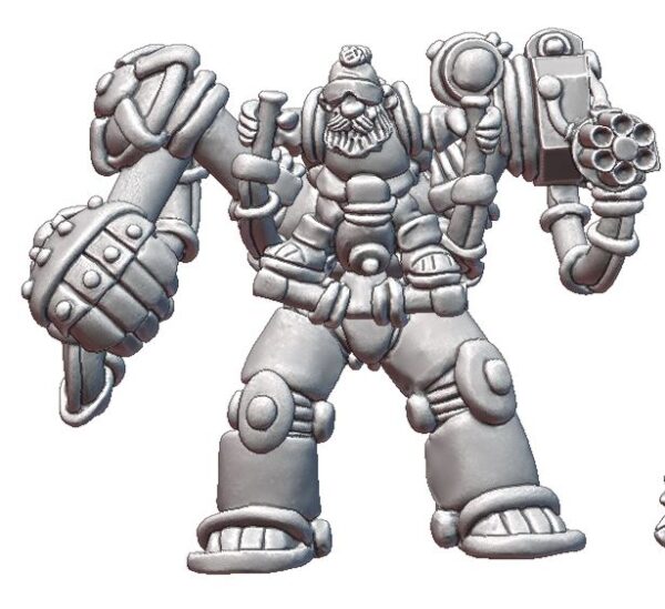 Space Dwarf War Walker (3D-printed) - Image 3