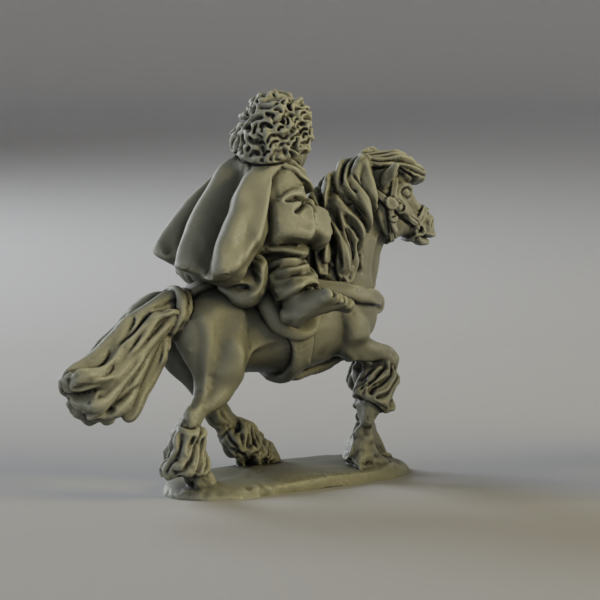 Halfling pony rider 1 (3d-printed) - Image 3