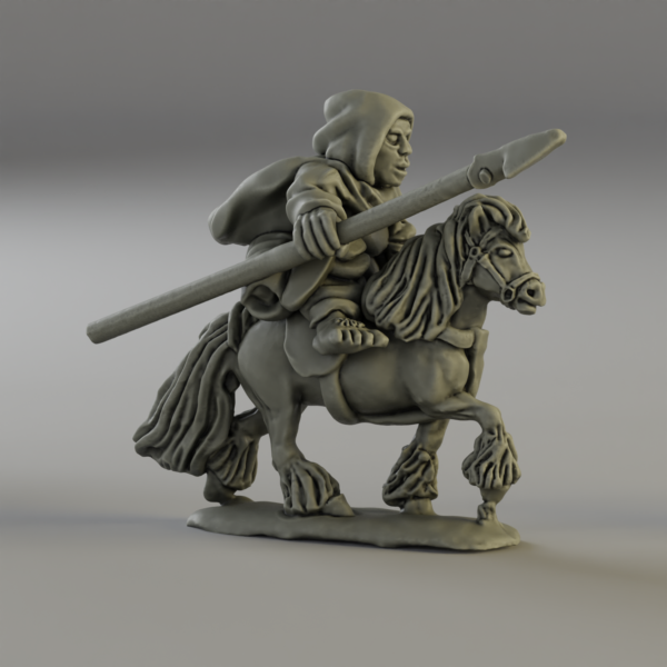 Halfling pony rider 3 (3d-printed) - Image 2