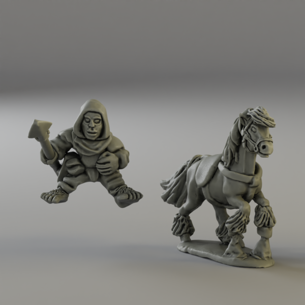 Halfling pony rider 3 (3d-printed) - Image 4