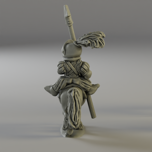 Halfling pony rider 4 (3d-printed) - Image 3