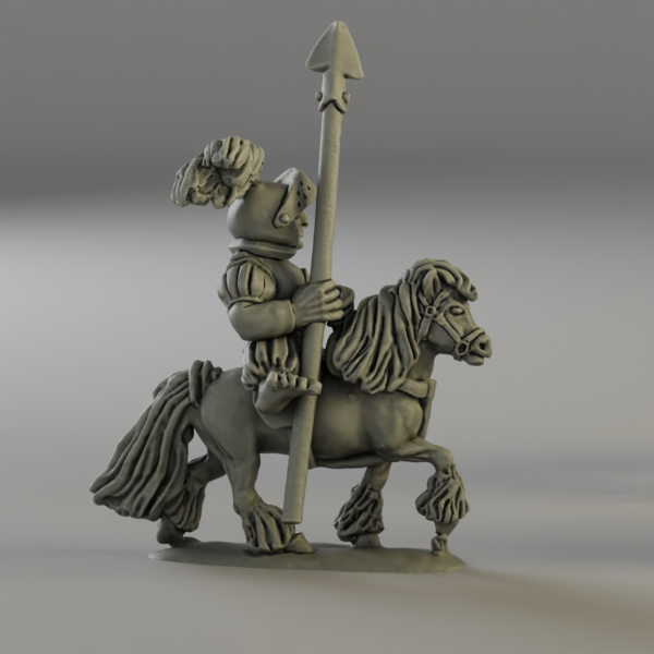 Halfling pony rider 4 (3d-printed) - Image 2