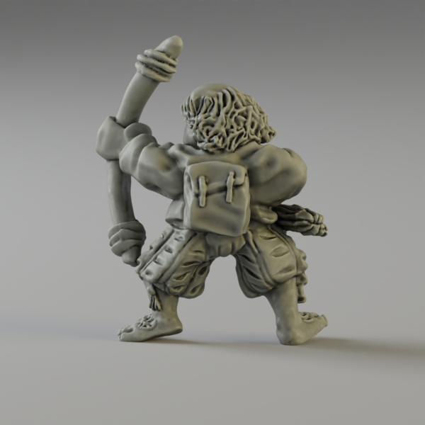 Halfling Archer 1 (3d-printed) - Image 2