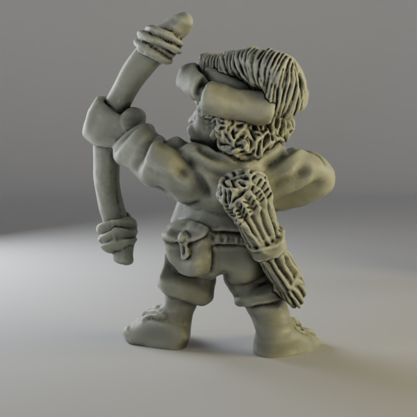 Halfling Archer 2 (3d-printed) - Image 2