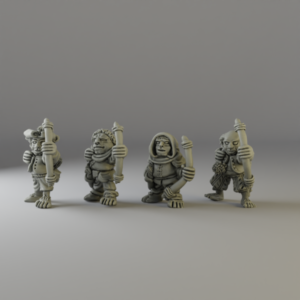 Halfling Archers set (3d-printed) - Image 2