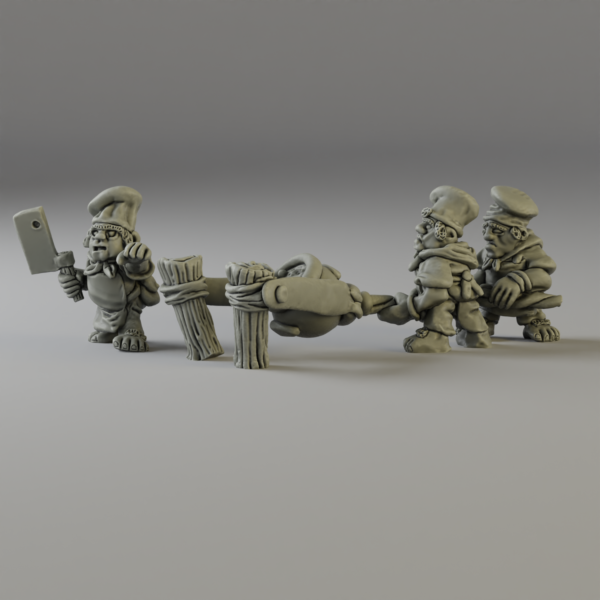 Halfling hotpot catapult (3D-Printed) - Image 5