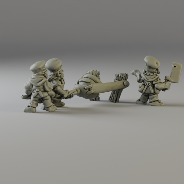 Halfling hotpot catapult (3D-Printed) - Image 3