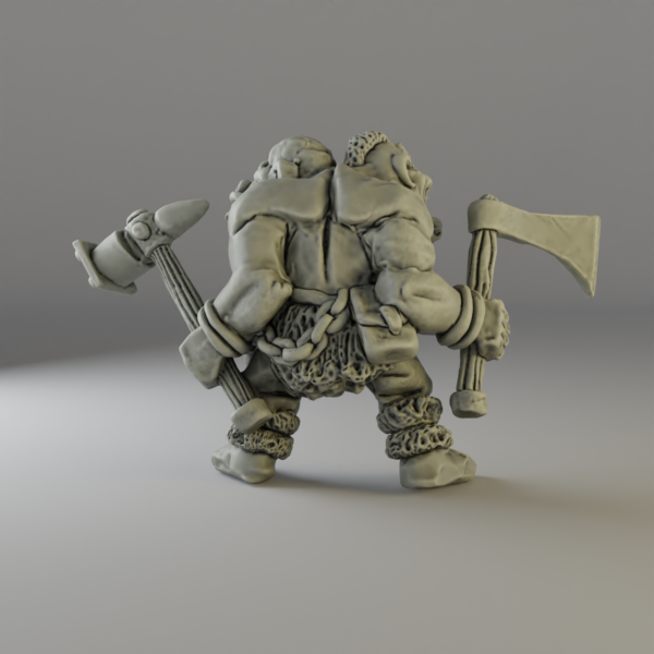 Two Headed Ogre (3D-Printed) - Image 5