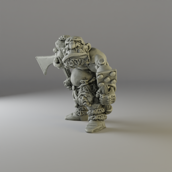 Two Headed Ogre (3D-Printed) - Image 3