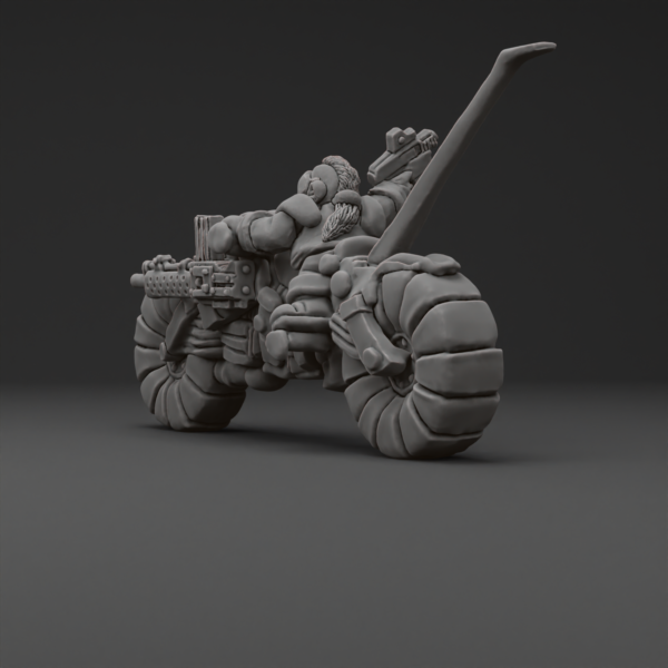 Space Dwarfs Attack Bike 1 (3D-Printed) - Image 3