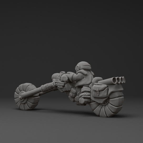 Space Dwarf Attack Bike 2 (3D-Printed) - Image 3